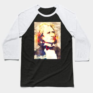 Franz Liszt Pop Art Baseball T-Shirt